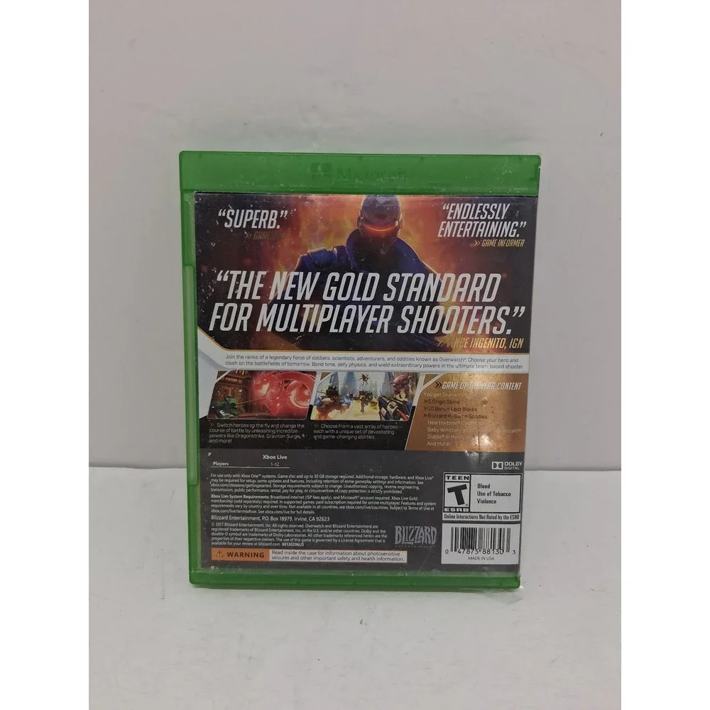 Blizzard overwatch game